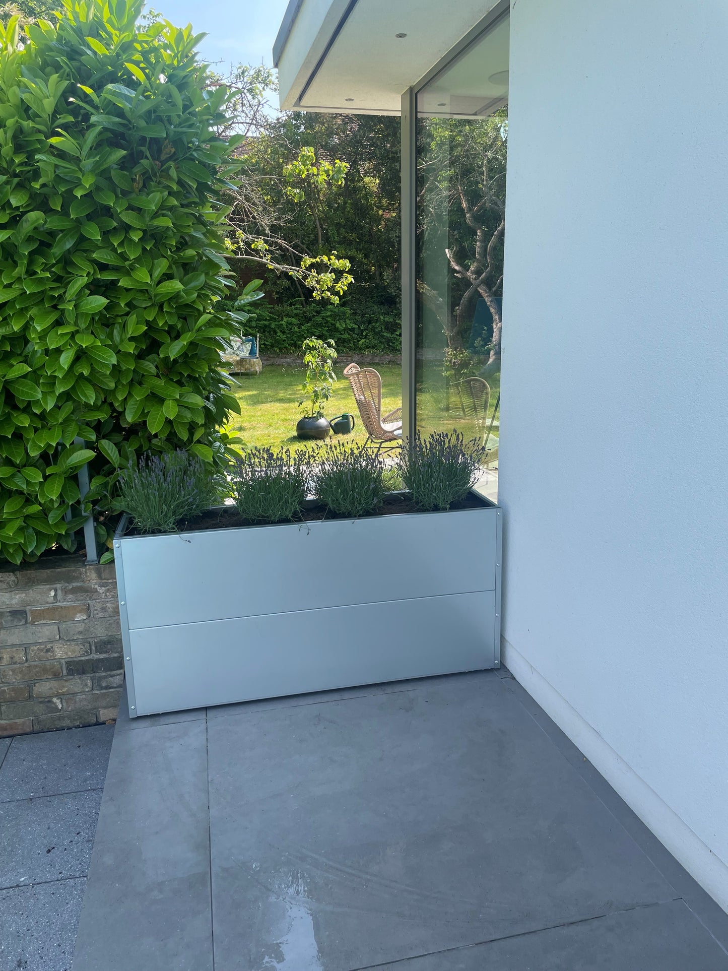 Double Height Zinc/galvanised Garden available with/without Castors/Wheels