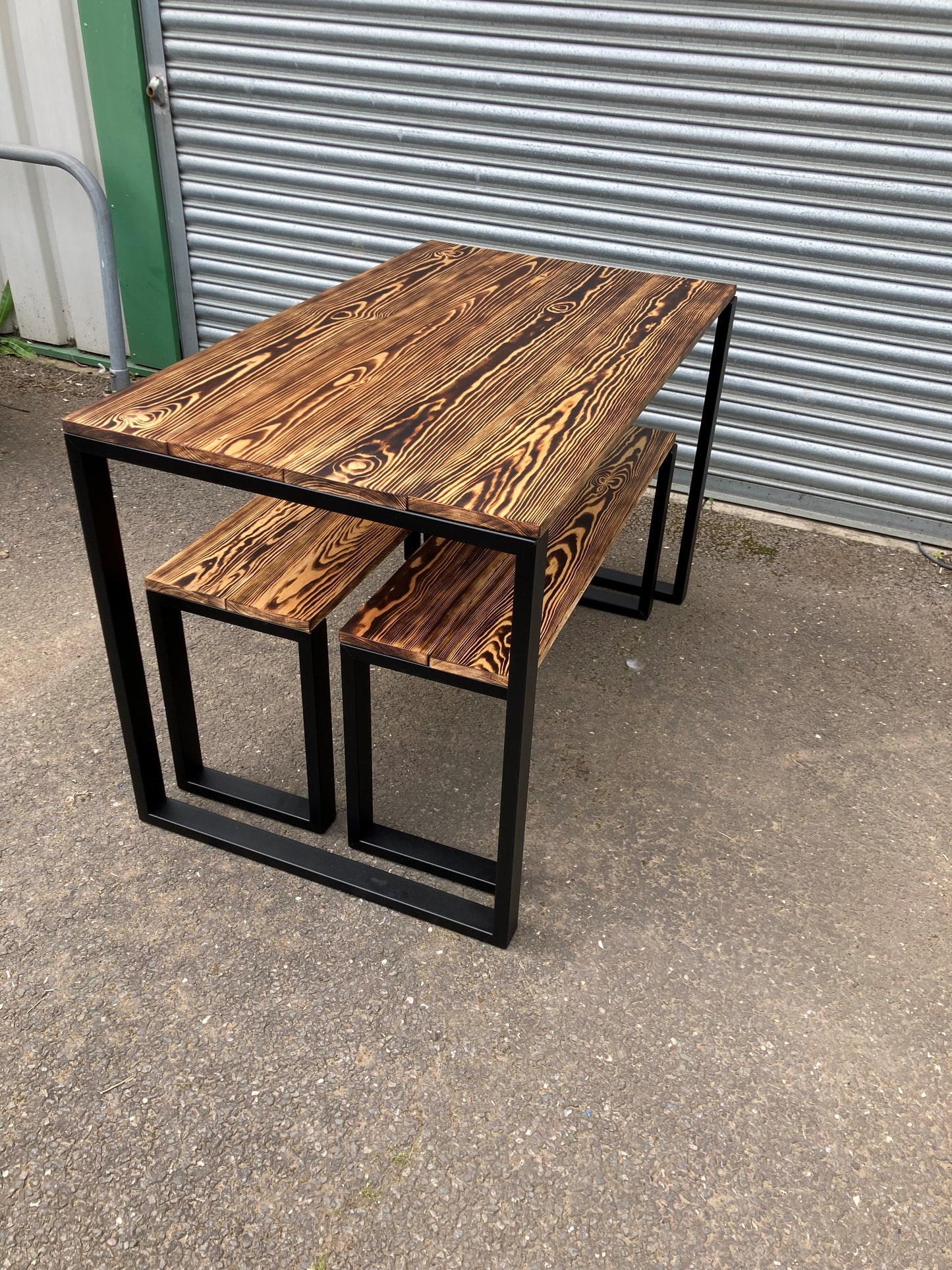 Dining Table and Bench Set - Dining Table - Table - Indoor Dining - Outdoor Dining