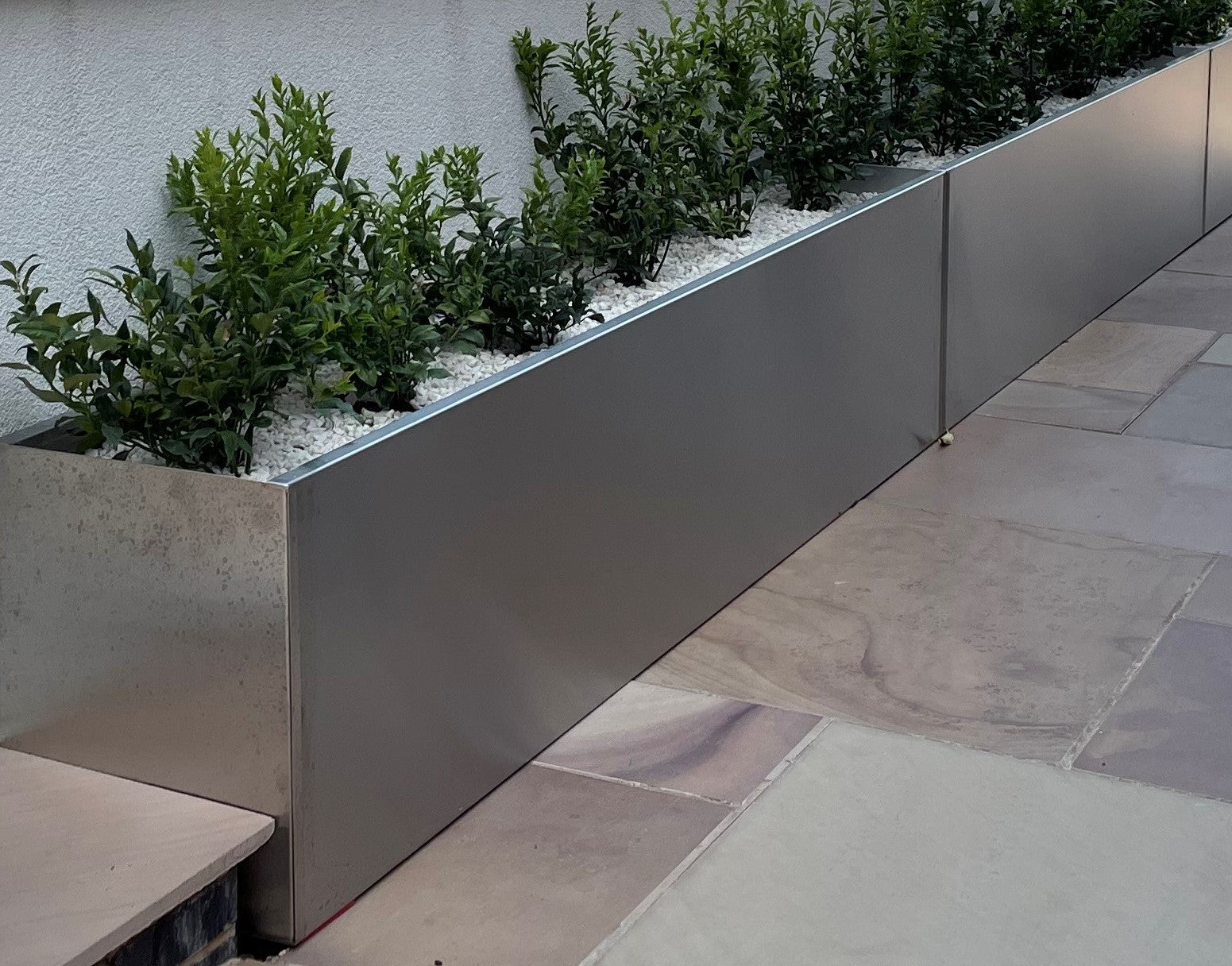 steel planting pots Stainless Steel Garden Planters