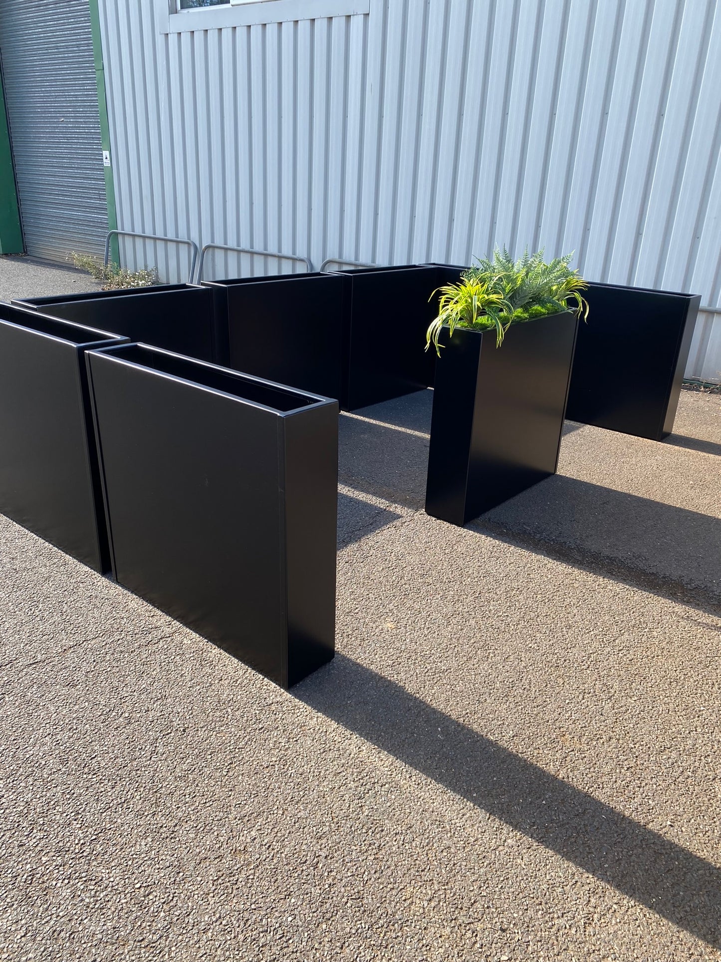 Powder Coated Garden Planters - Troughs