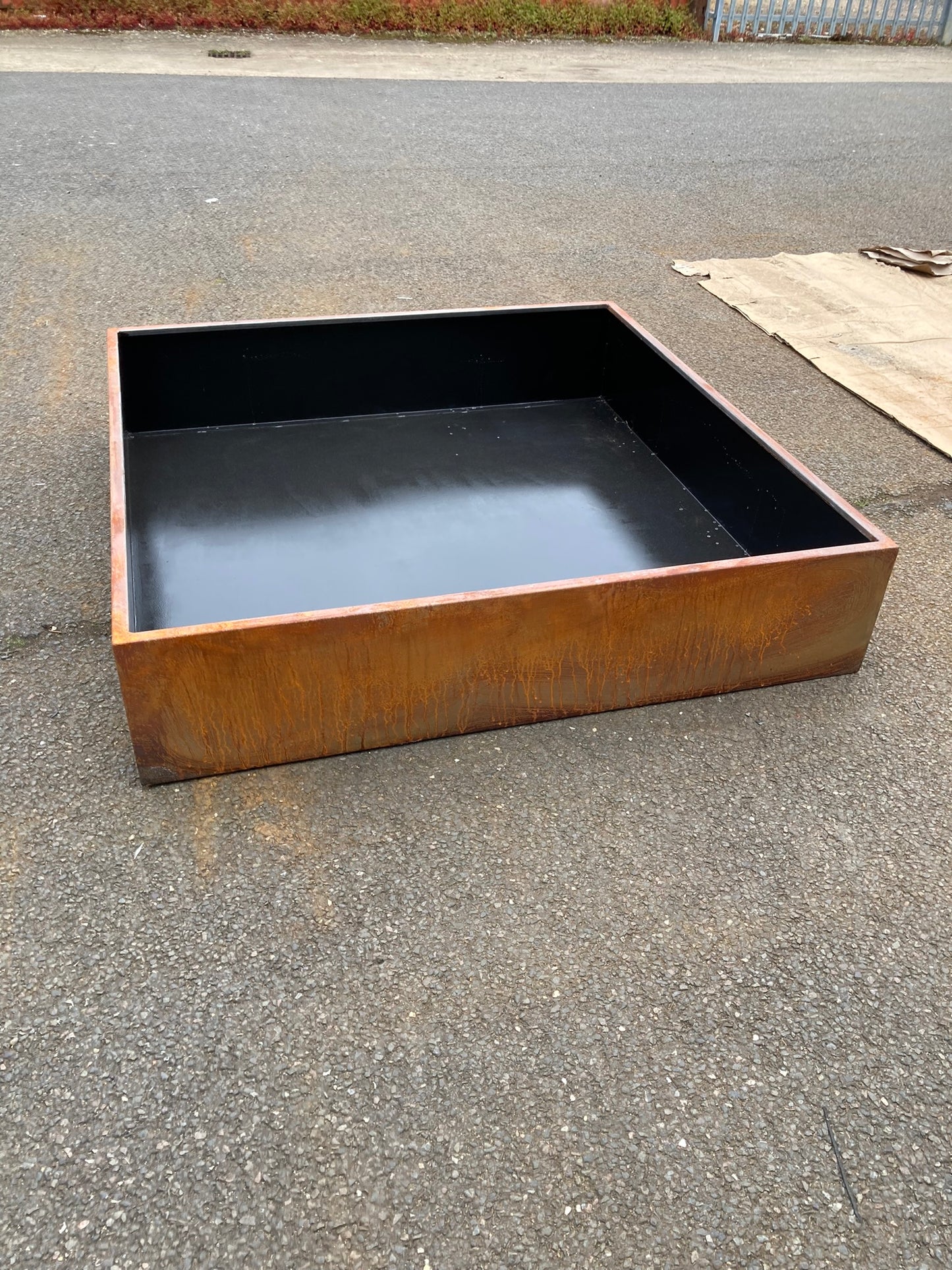 Corten Steel Still Water Ponds and Rills