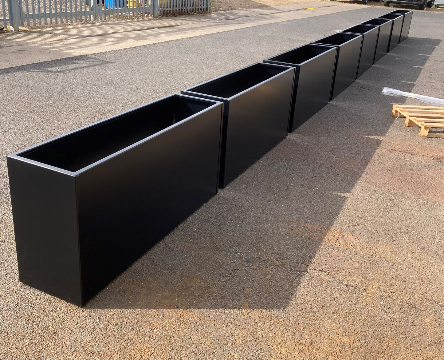 Powder Coated Garden Planters - Troughs