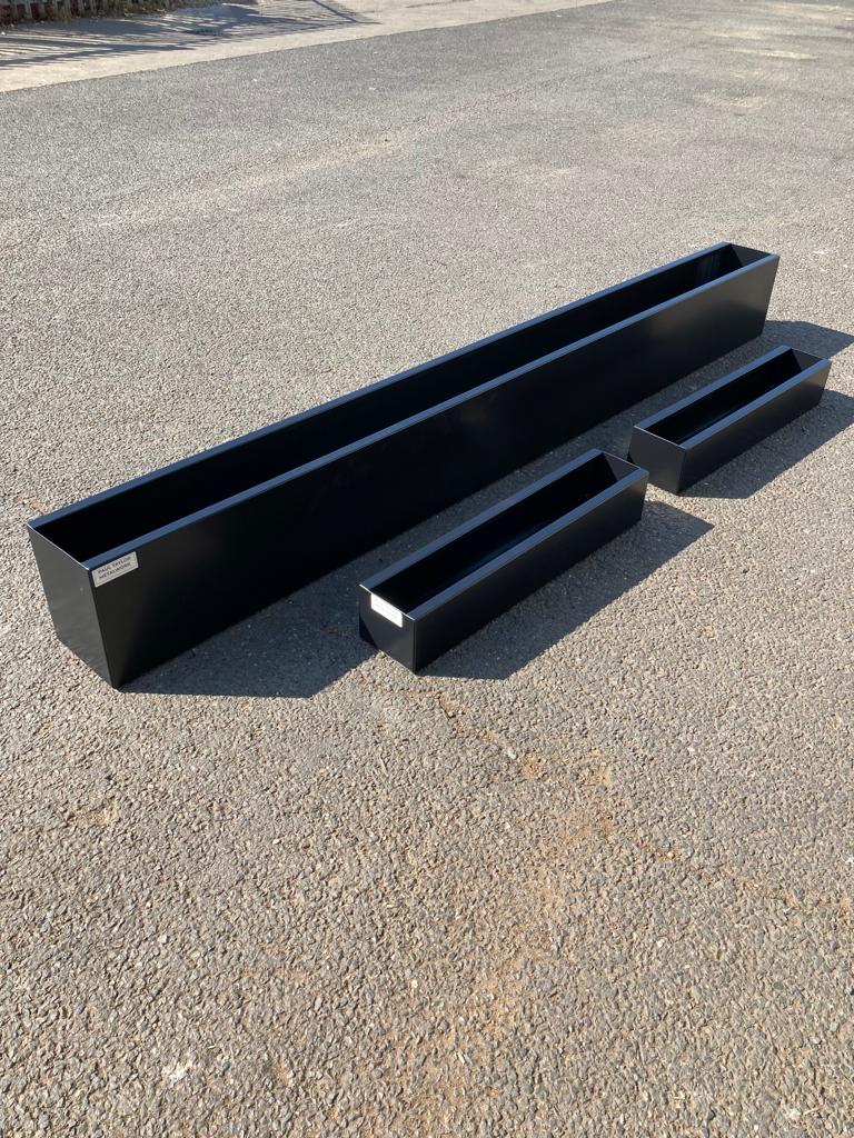 Powder Coated Garden Planters - Troughs