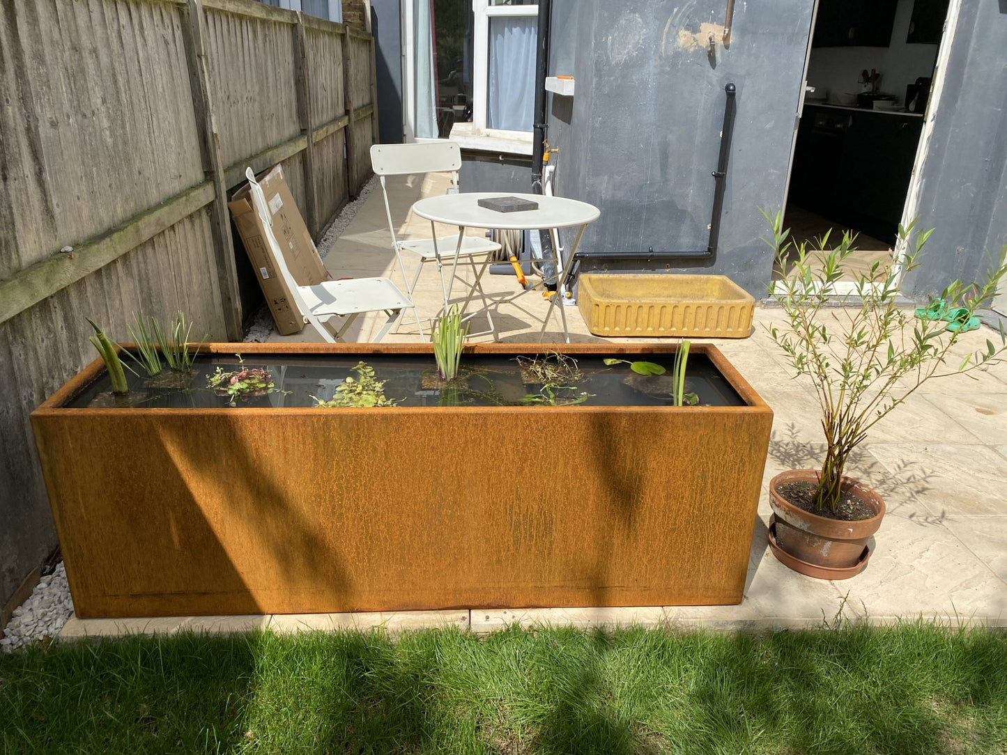 Corten Steel Still Water Ponds and Rills