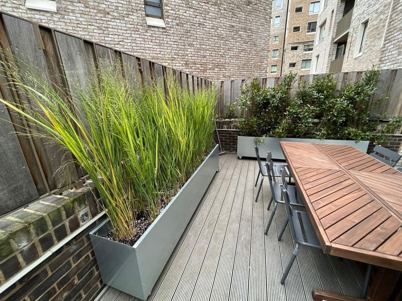 Double Height Zinc/galvanised Garden available with/without Castors/Wheels