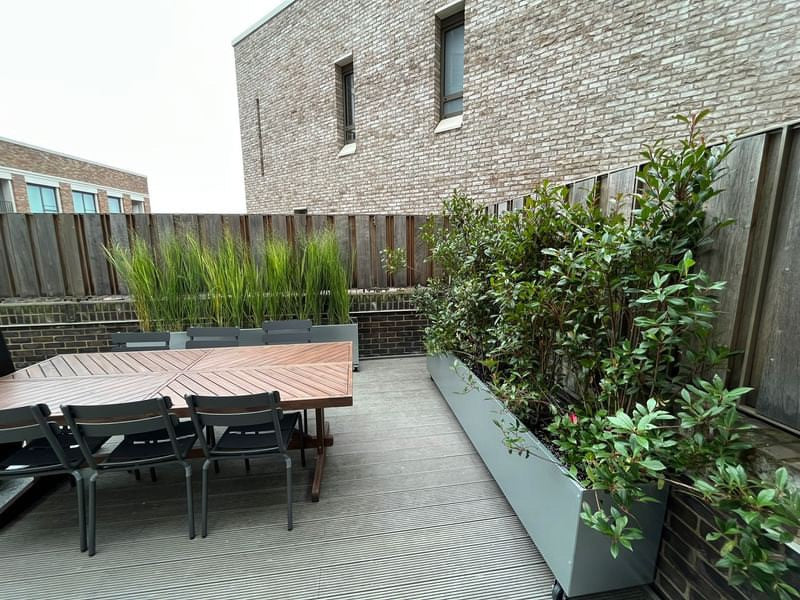 Double Height Zinc/galvanised Garden available with/without Castors/Wheels