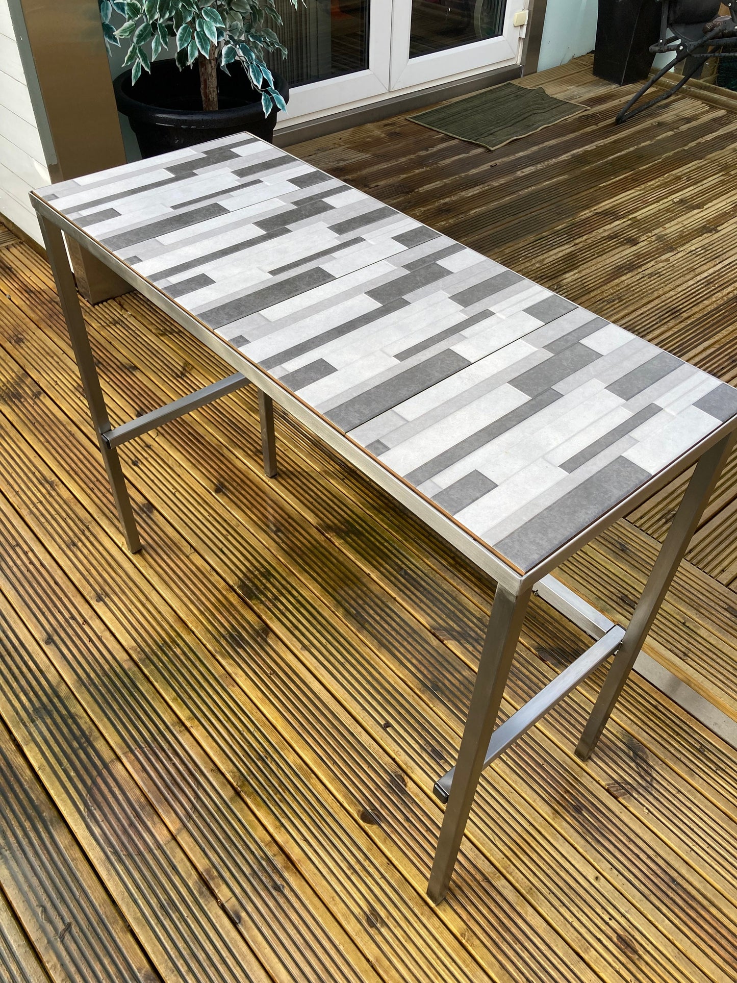 Patio table - hot tub table - conservatory table -serving table