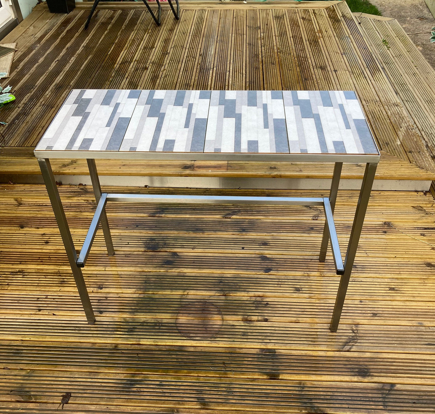 Patio table - hot tub table - conservatory table -serving table