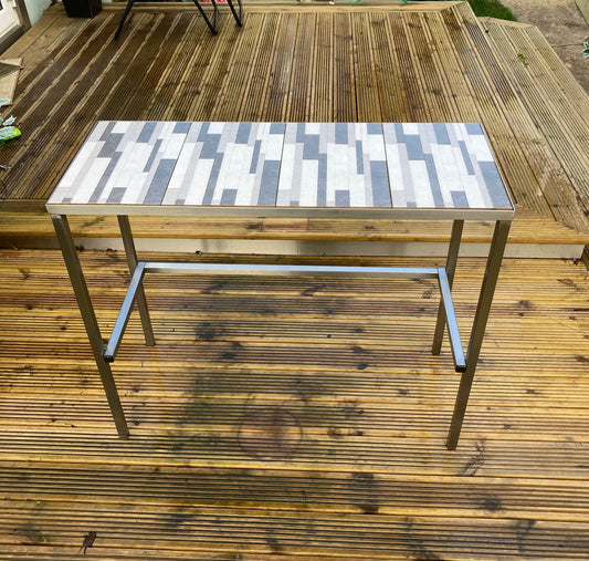 Patio table - hot tub table - conservatory table -serving table