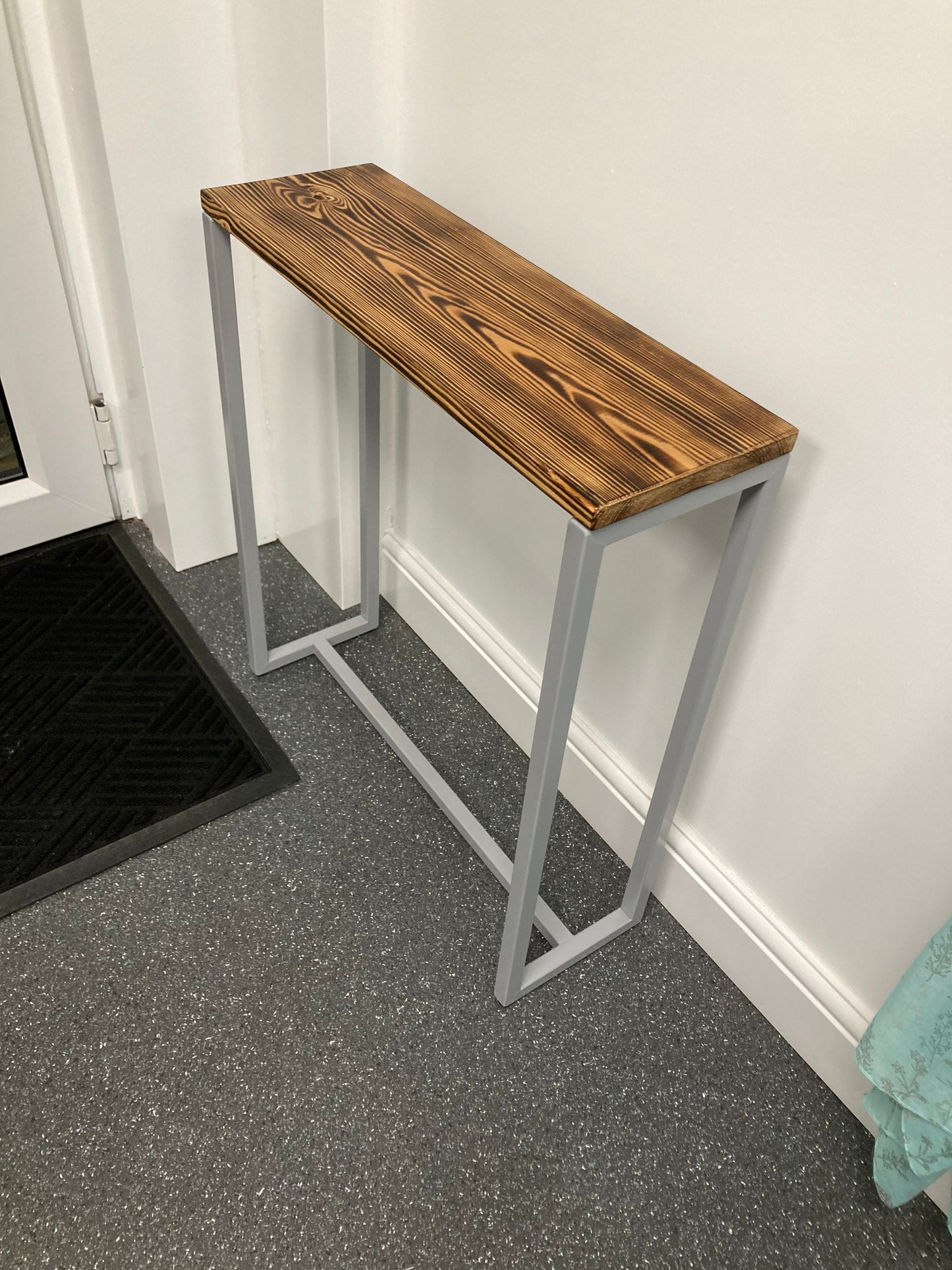 Multipurpose Side Table - Polar Grey Frame - 19.5cm wide - Sofa Table - Side Table - Table