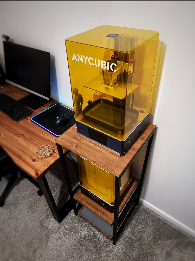 Equipment Stand with Pull out Shelves -3D printer stand - 3 Tier