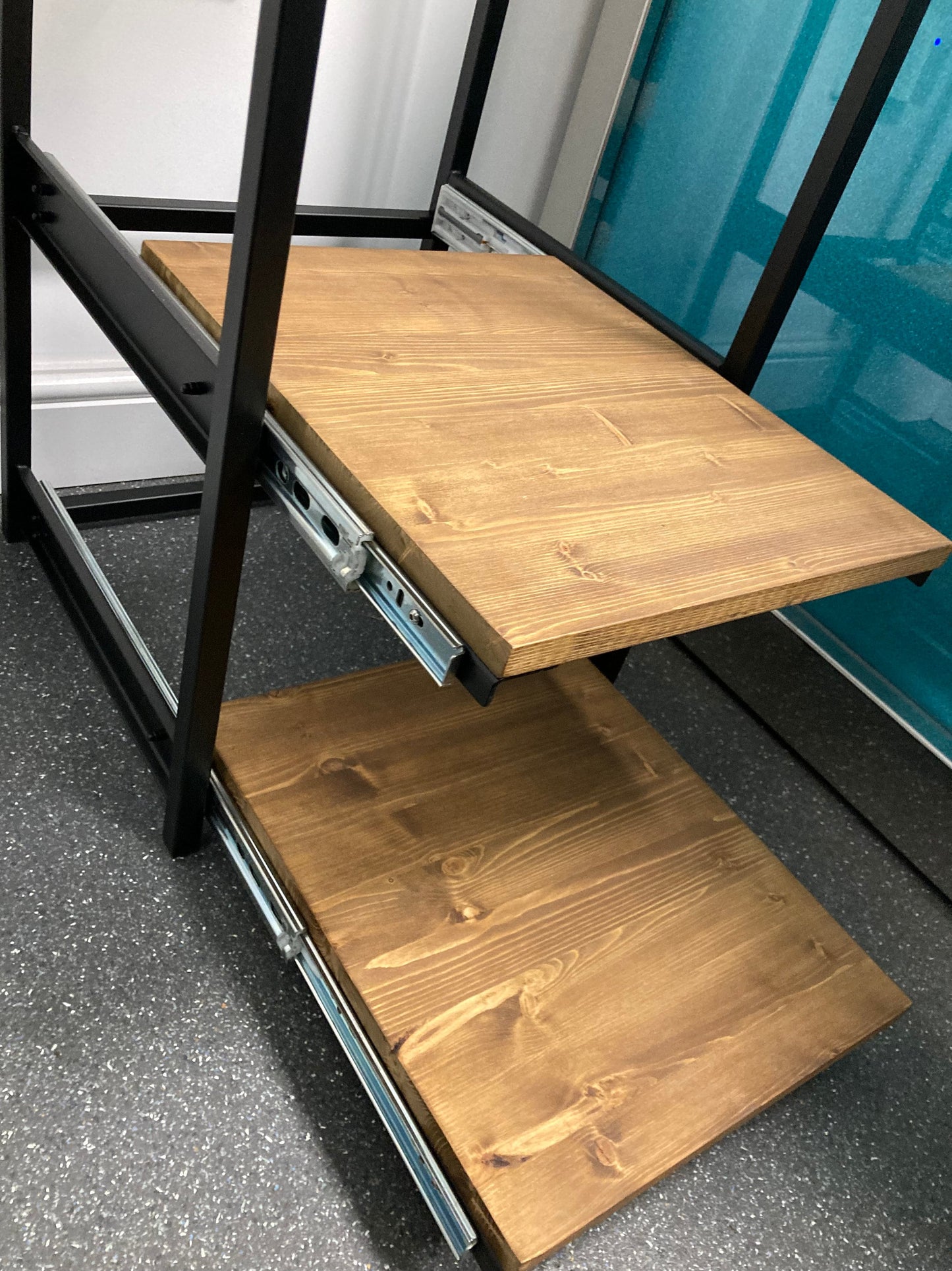 Equipment Stand with Pull out Shelves -3D printer stand - 3 Tier