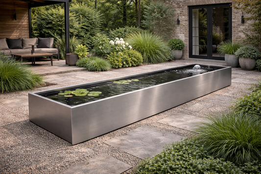 Stainless Steel Still Water Pond