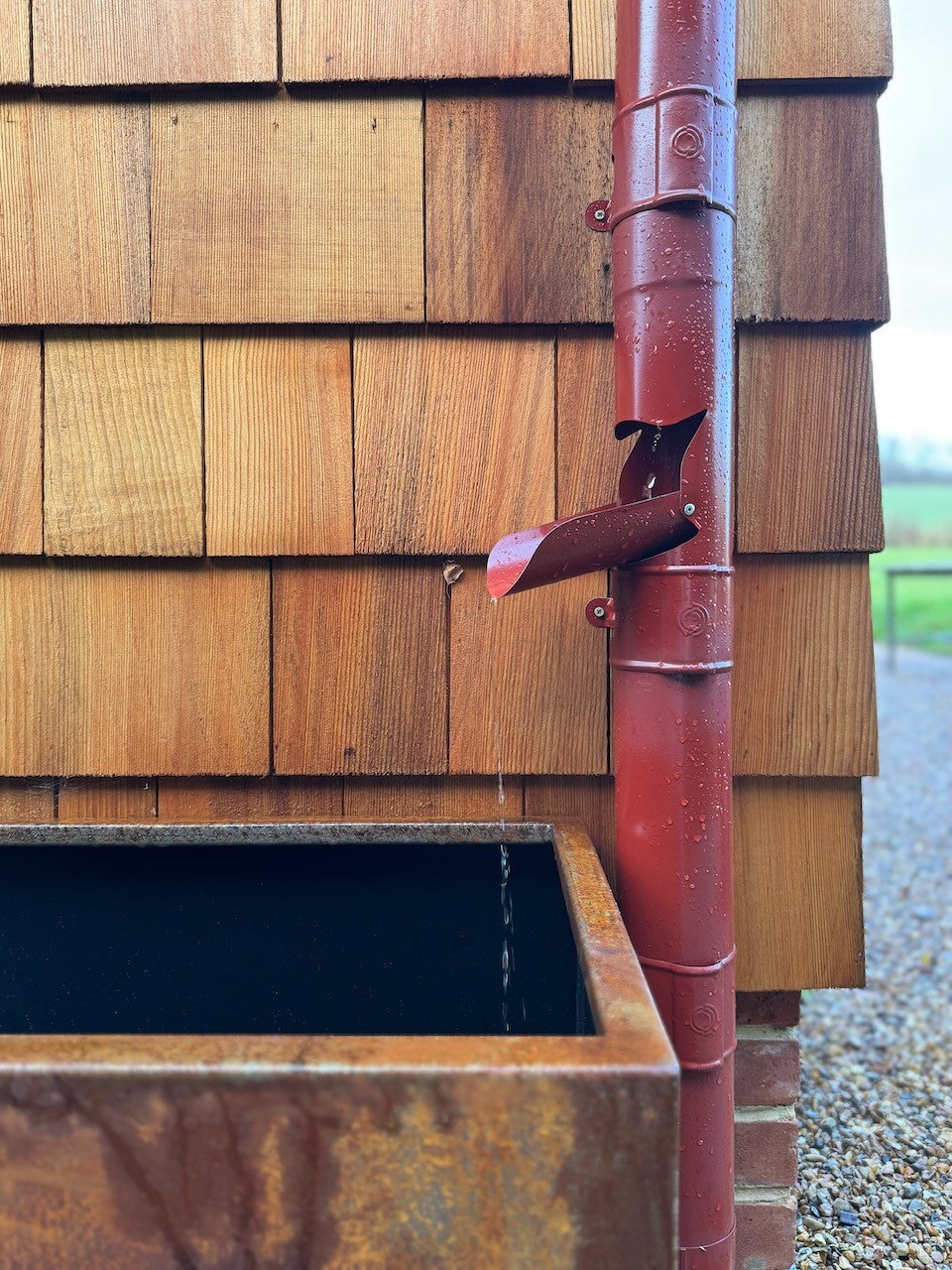 Corten Steel Still Water Ponds and Rills