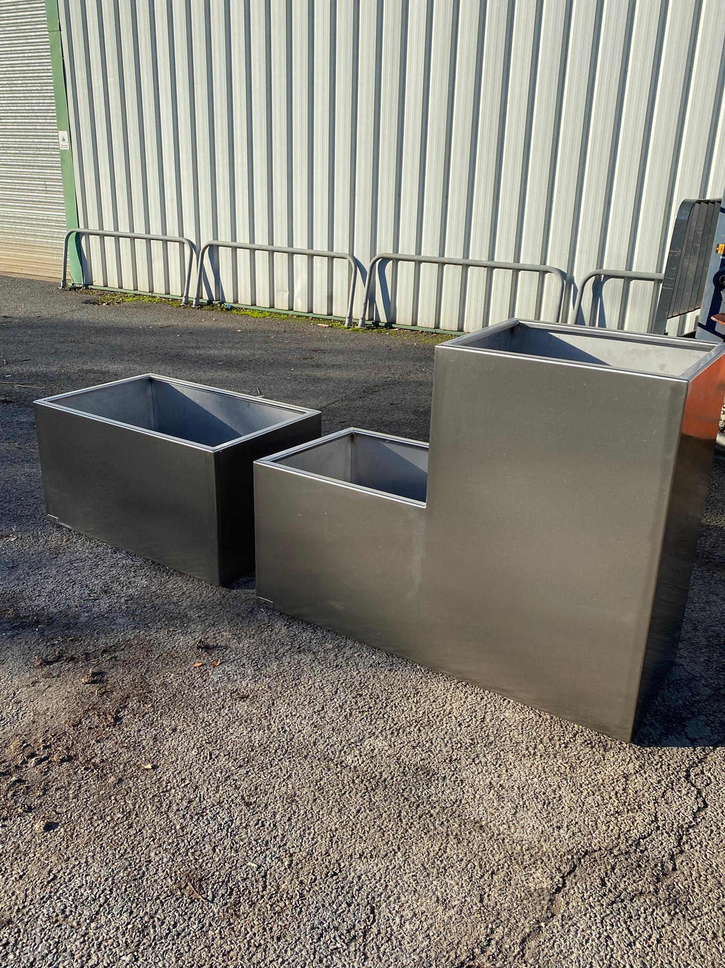 Stainless Steel Garden Planters