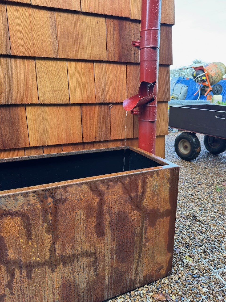 Corten Steel Still Water Ponds and Rills