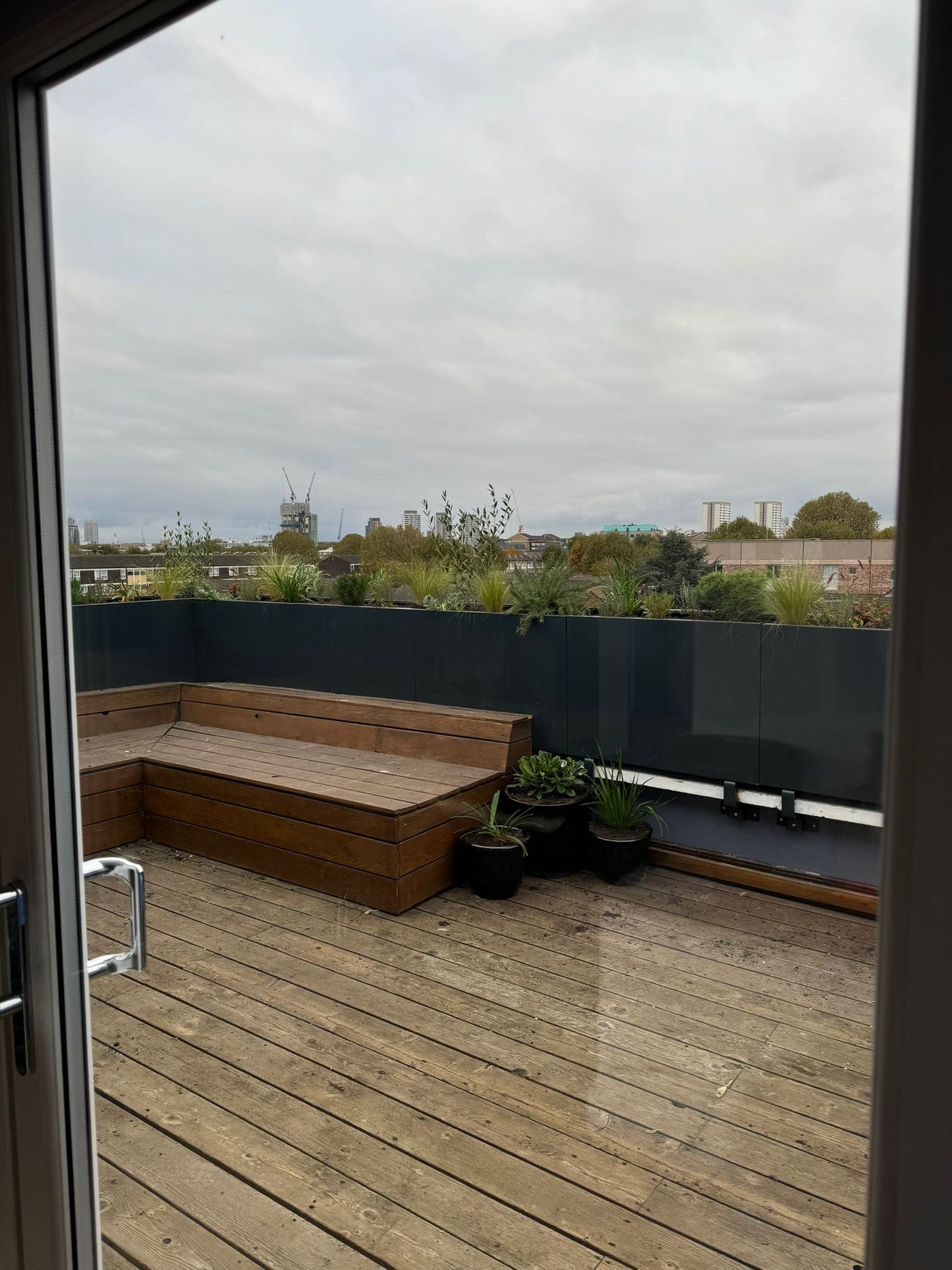 Stainless Steel Modular Wall Planter