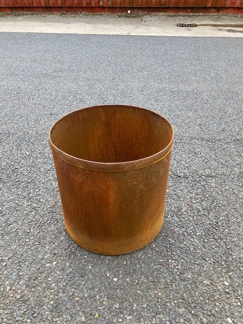 Corten Steel Garden Round Planters