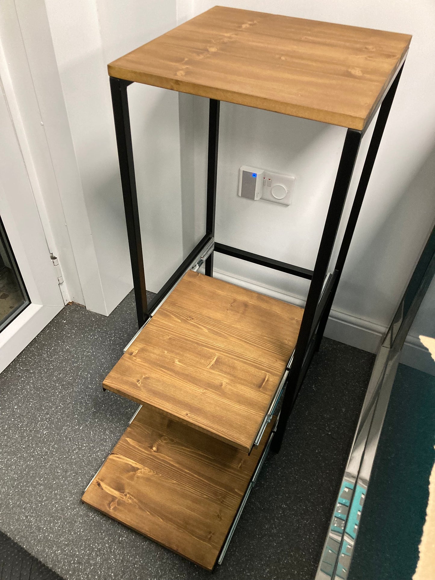 Equipment Stand with Pull out Shelves -3D printer stand - 3 Tier